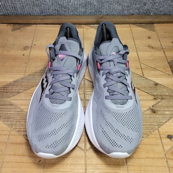Saucony Guide 15 Womens Shoes Size 10.5 Gray Running Walking  Athletics Sneakers - Picture 3 of 11